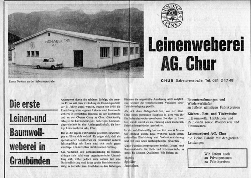 erster Zeitungsbericht
